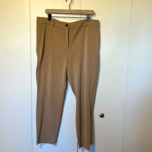 Flat front j. Crew straight leg ankle pants